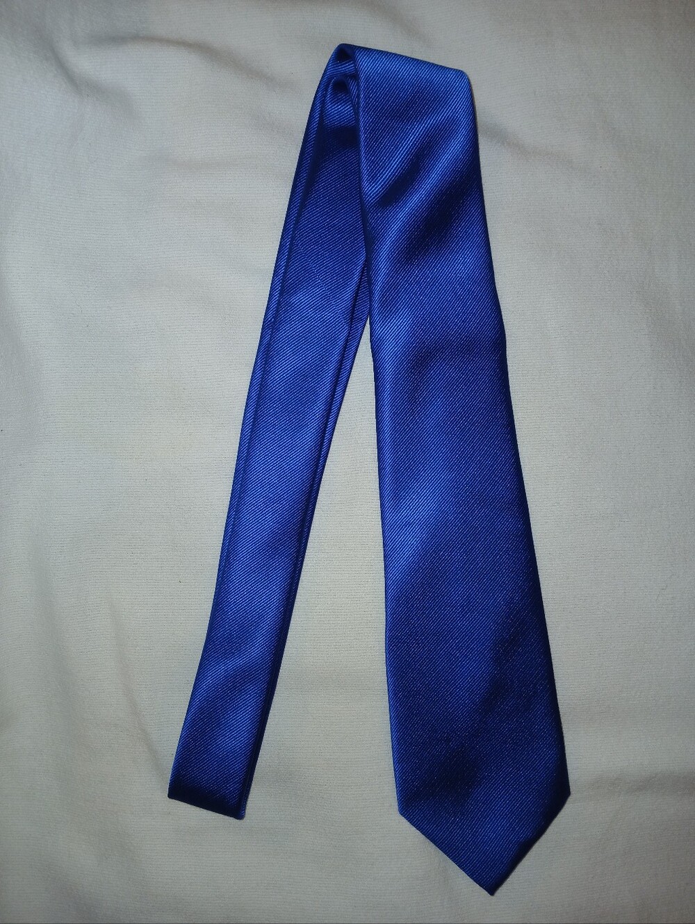 NWT Men's Royal Blue Satine Necktie.